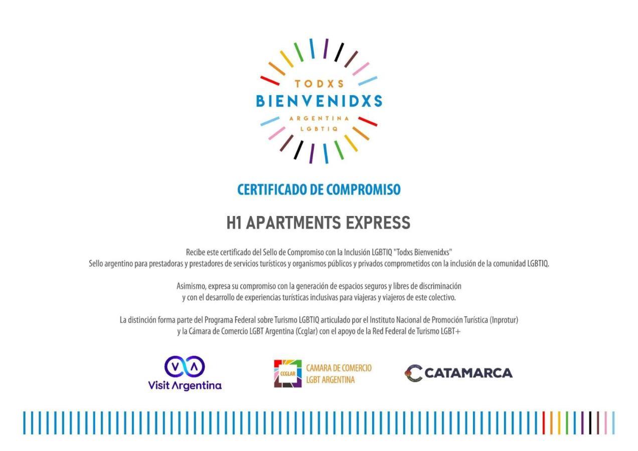H1 Apartments Hotel San Fernando del Valle de Catamarca Dış mekan fotoğraf